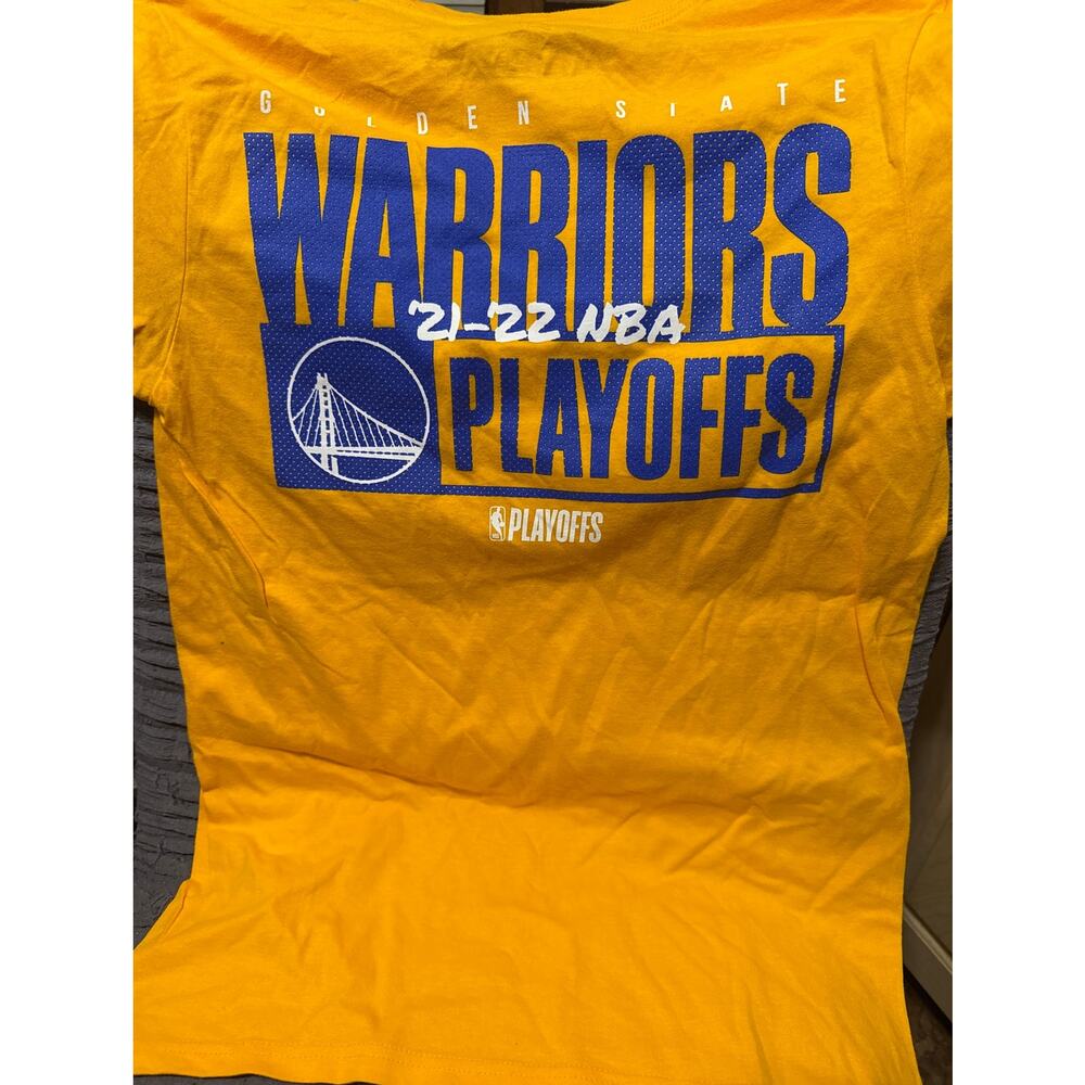 Golden State Warriors 2021-2022 Playoffs NBA Shirt, NEW wTags, Fanatics, S‎